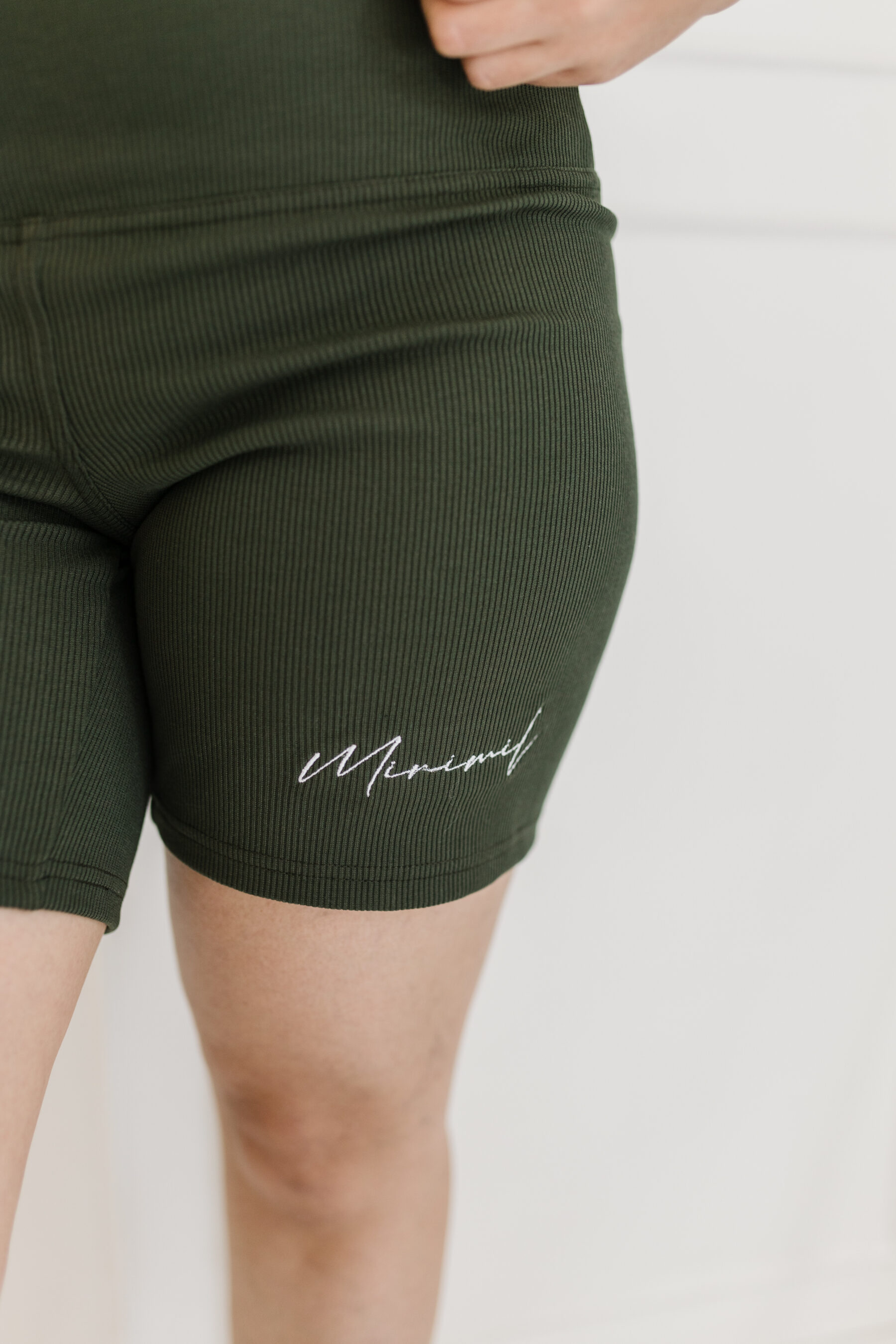 Eternal Biker Shorts – Olive Green