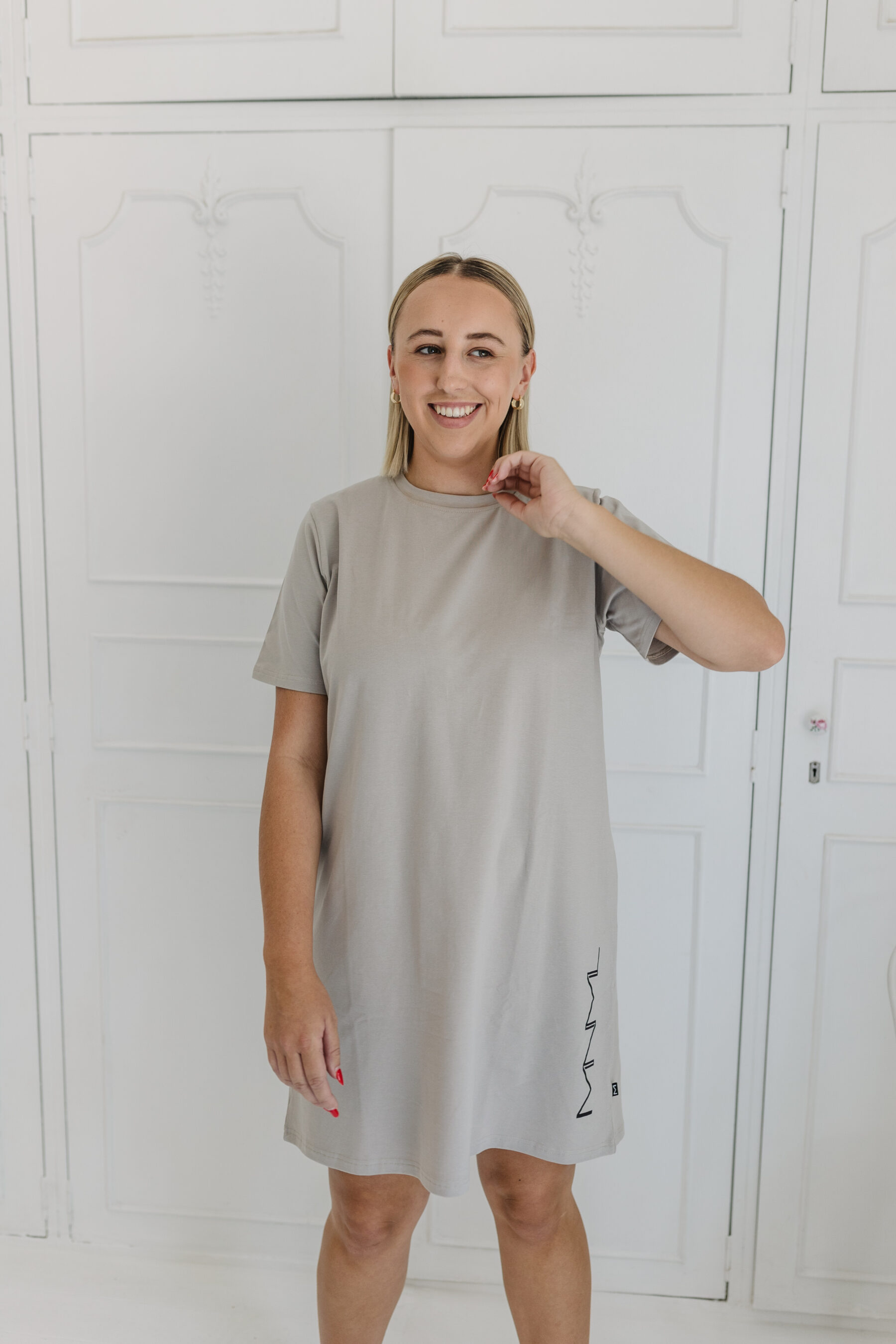 Essential Dress – Stone